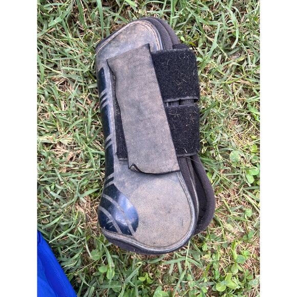 Tough1 Set of Open Front Horse Jumping Boots - Picture 1 of 2